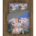 Povlečení s přikrývkou- Barbie Princesses