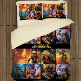 Povlečení s přikrývkou - World Of Warcraft Characters