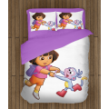 Povlečení s přikrývkou Dora průzkumnice - Dora and Monkey
