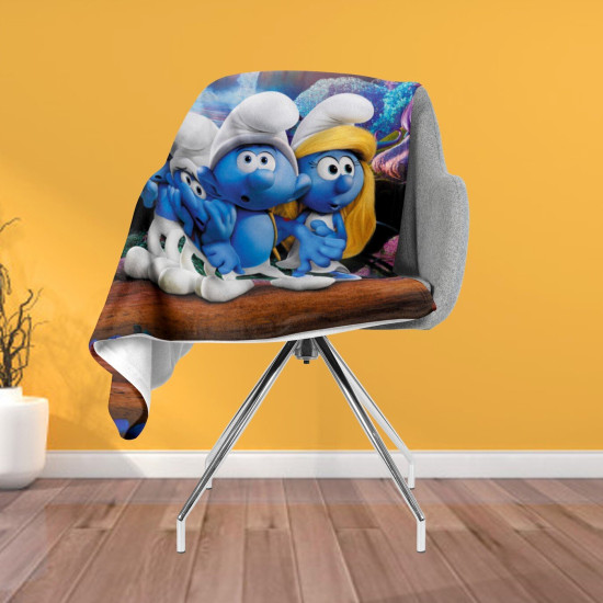 Hřejivá deka Šmoulové - Smurfs