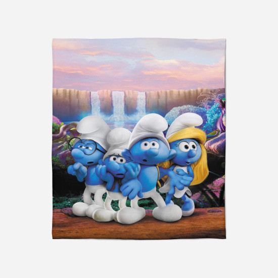 Hřejivá deka Šmoulové - Smurfs