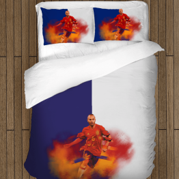 Povlečení s přikrývkou fotbal - Andres Iniesta
