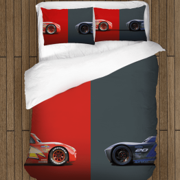 Povlečení s přikrývkou Blesk McQueen - Cars