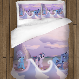 Povlečení s přikrývkou pro holky - Little Pony Purple