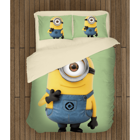 Povlečení s přikrývkou Mimoni - The Minions Animation