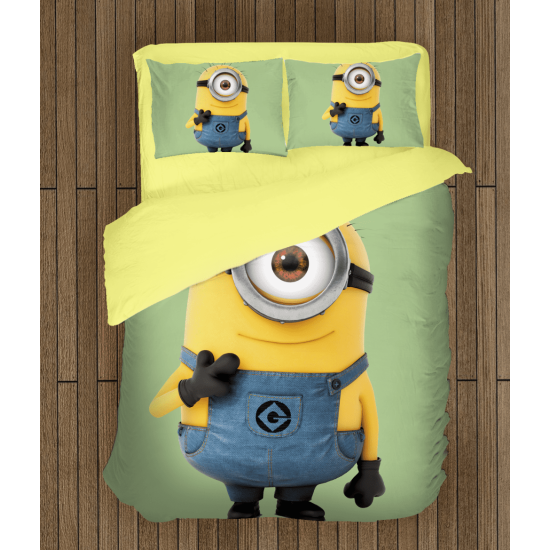 Povlečení s přikrývkou Mimoni - The Minions Animation