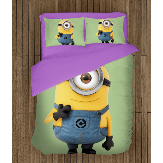Povlečení s přikrývkou Mimoni - The Minions Animation
