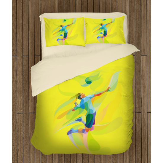 3D povlečení s přikrývkou - Volleyball