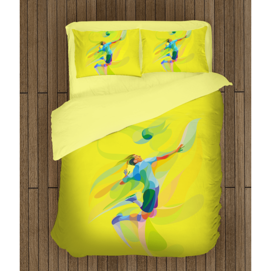 3D povlečení s přikrývkou - Volleyball