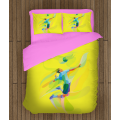 3D povlečení s přikrývkou - Volleyball