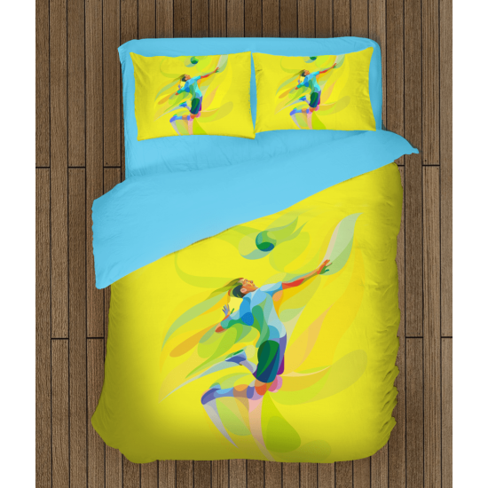 3D povlečení s přikrývkou - Volleyball