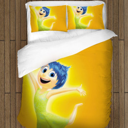 Povlečení s přikrývkou - Inside Out Joy