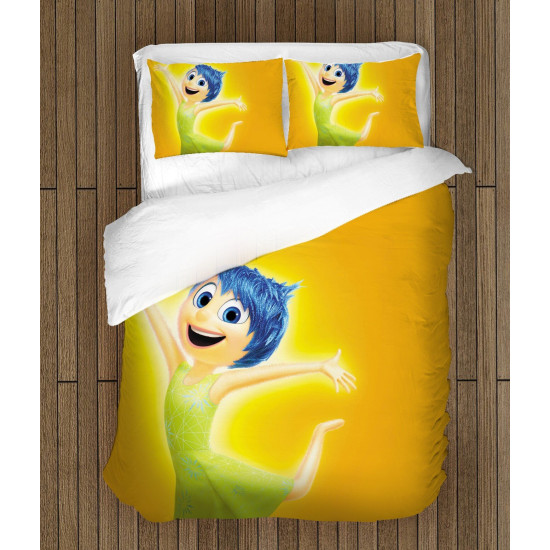 Povlečení s přikrývkou - Inside Out Joy