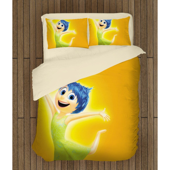 Povlečení s přikrývkou - Inside Out Joy