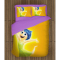 Povlečení s přikrývkou - Inside Out Joy