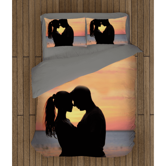3D povlečení s přikrývkou - Sunset In Love