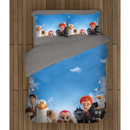 Povlečení s přikrývkou - Stork Animation