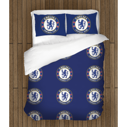 3D povlečení s přikrývkou - Chelsea Blue