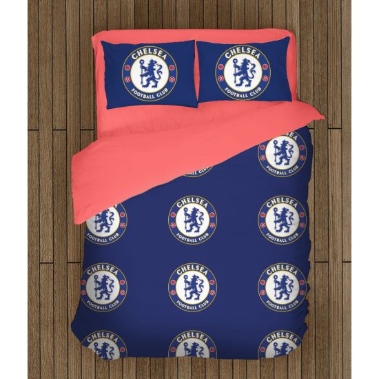 3D povlečení s přikrývkou - Chelsea Blue