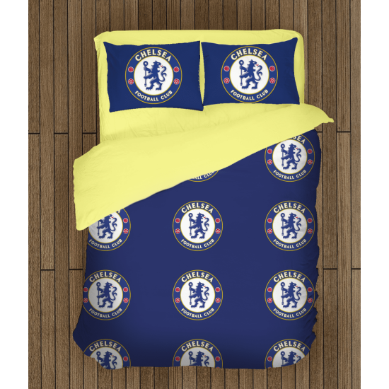 3D povlečení s přikrývkou - Chelsea Blue