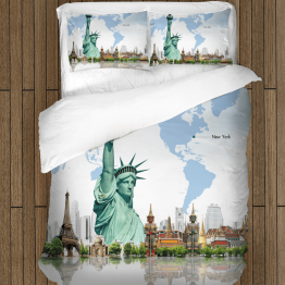 Povlečení s přikrývkou - Art New York