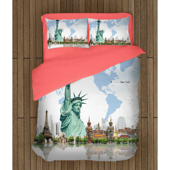 Povlečení s přikrývkou - Art New York