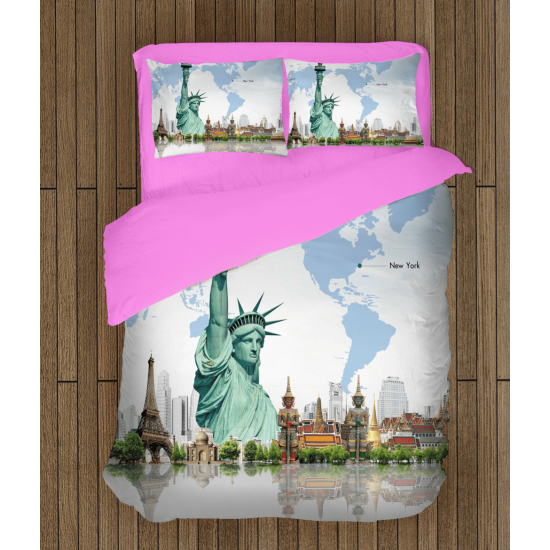 Povlečení s přikrývkou - Art New York