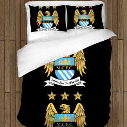 3D povlečení s přikrývkou - Manchester City