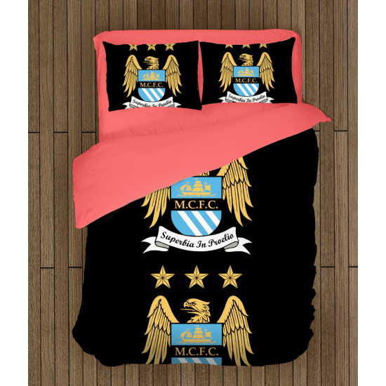 3D povlečení s přikrývkou - Manchester City
