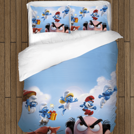Povlečení s přikrývkou - The Smurfs The Movie