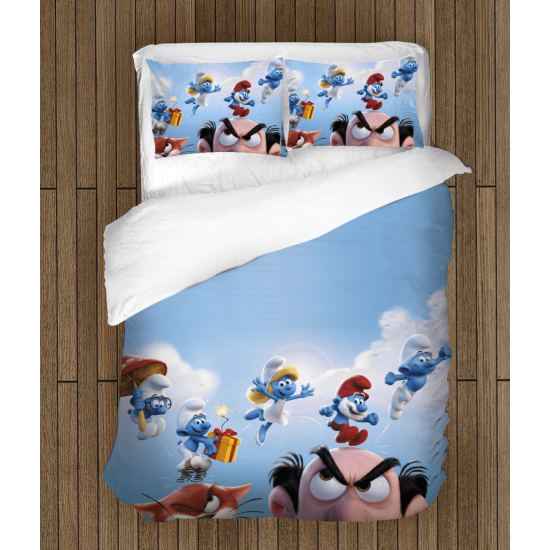 Povlečení s přikrývkou - The Smurfs The Movie
