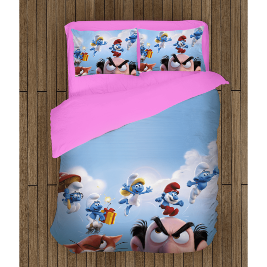 Povlečení s přikrývkou - The Smurfs The Movie