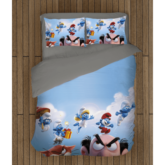 Povlečení s přikrývkou - The Smurfs The Movie