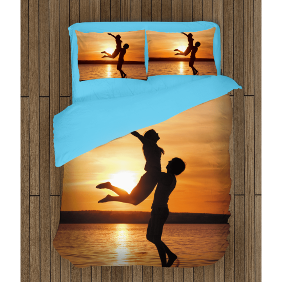 Povlečení s přikrývkou - Couple On The Beach