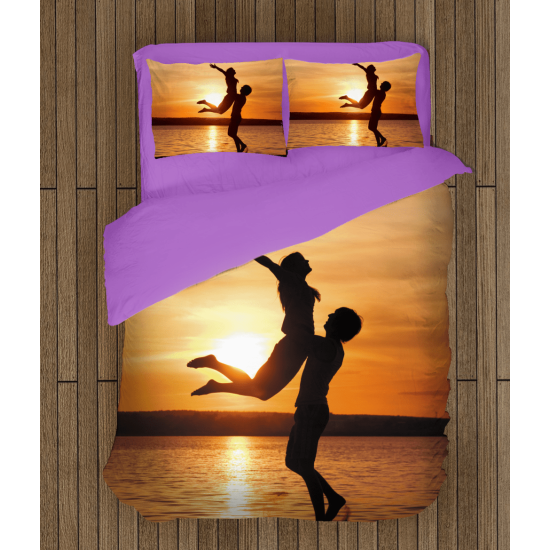 Povlečení s přikrývkou - Couple On The Beach