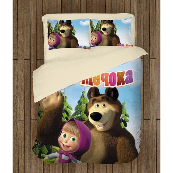 Povlečení s přikrývkou - Masha And The Bear