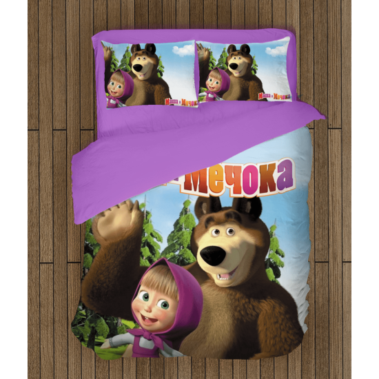 Povlečení s přikrývkou - Masha And The Bear