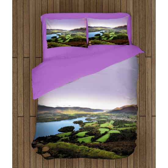 Povlečení s přikrývkou - Lake In England