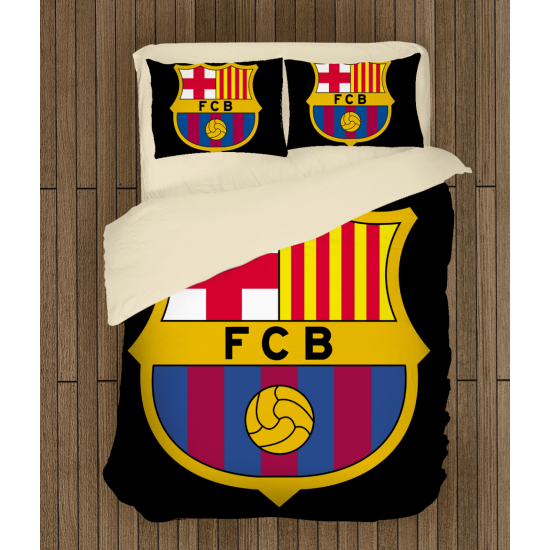 3D povlečení s přikrývkou - Barcelona Black