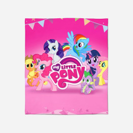 Měkká deka 3D - My Little Pony