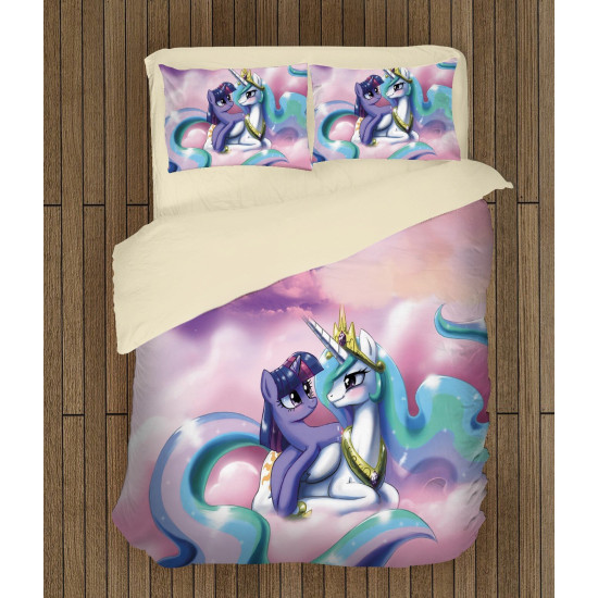 Povlečení s přikrývkou - Fairy Unicorn