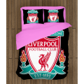 3D povlečení s přikrývkou - Liverpool Black
