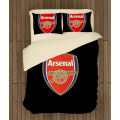 3D povlečení s přikrývkou - Arsenal Black