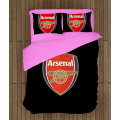 3D povlečení s přikrývkou - Arsenal Black