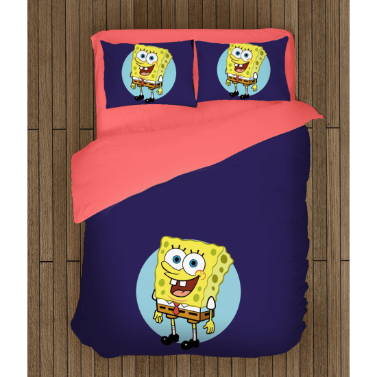 Povlečení s přikrývkou - Sponge Bob Square Pants
