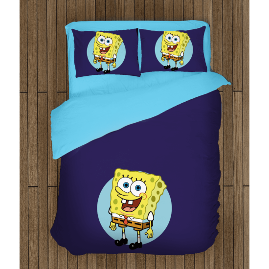 Povlečení s přikrývkou - Sponge Bob Square Pants