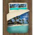 3D povlečení s přikrývkou - Maldives