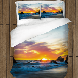 Povlečení s přikrývkou - Malibu Sunrise