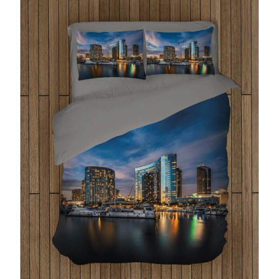 Povlečení s přikrývkou - Night In San Diego