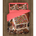 Vánoční přikrývka - Christmas Candy House